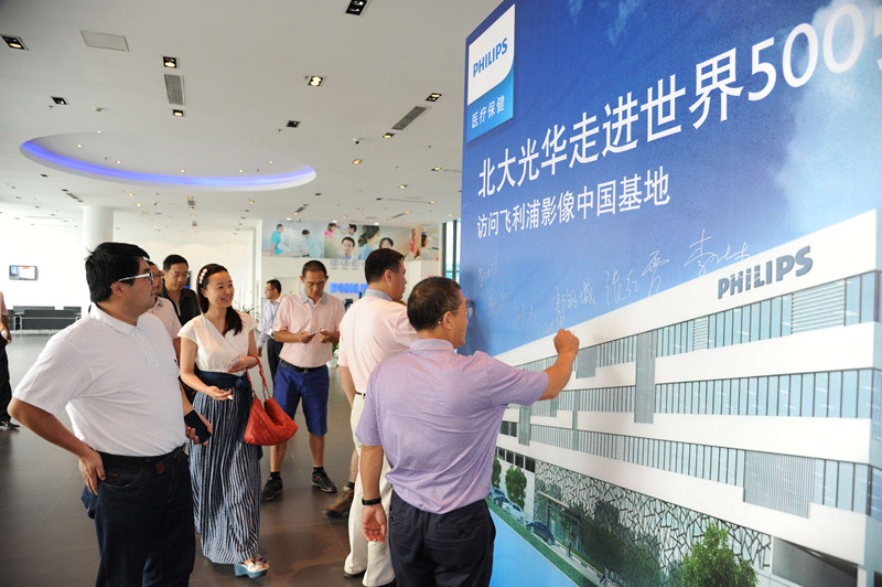 北大K8官网校友 旅行飞利浦 影像中国基地